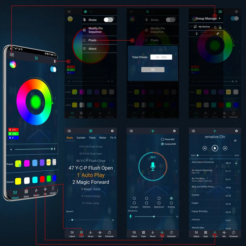 Unterbodenbeleuchtung KFZ Universal